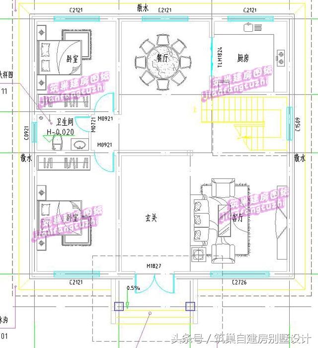 歐式VS中式：2款二層新農村自建別墅圖你更喜歡哪款呢