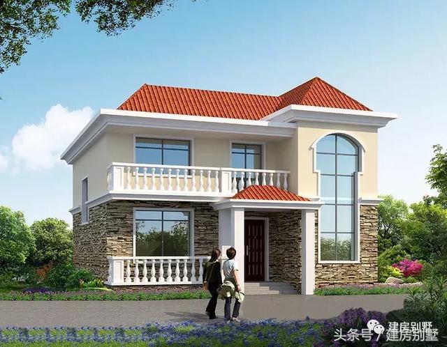 兩棟小別墅設(shè)計(jì)圖，簡(jiǎn)單實(shí)用，為農(nóng)村生活量身定制