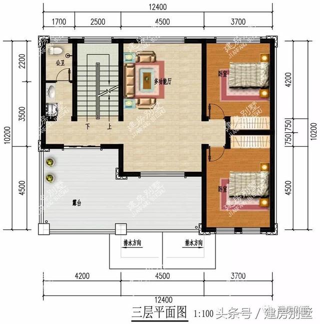 30多萬可建的三棟農村豪宅別墅圖，改變你的生活環境，從此做個精致的人兒