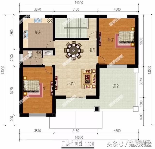 30多萬可建的三棟農村豪宅別墅圖，改變你的生活環境，從此做個精致的人兒