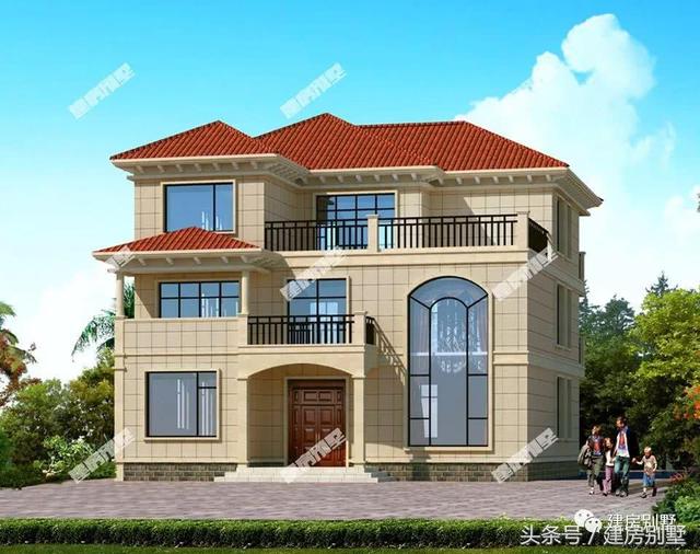 30多萬可建的三棟農村豪宅別墅圖，改變你的生活環境，從此做個精致的人兒