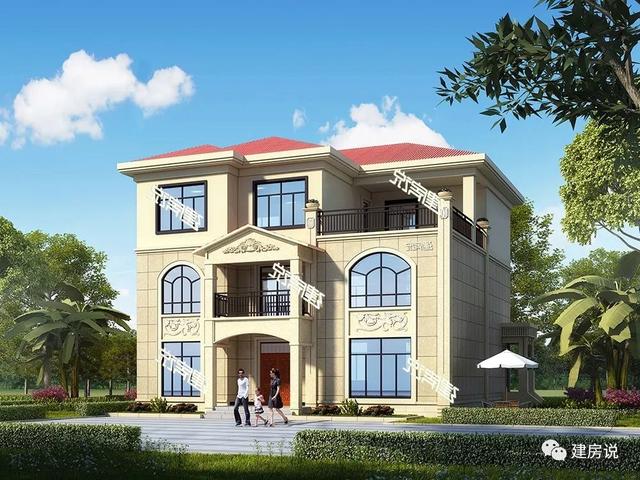 5款兄弟疊拼別墅圖，一人一層，其樂融融，平攤一戶也就15萬呢，巨劃算！