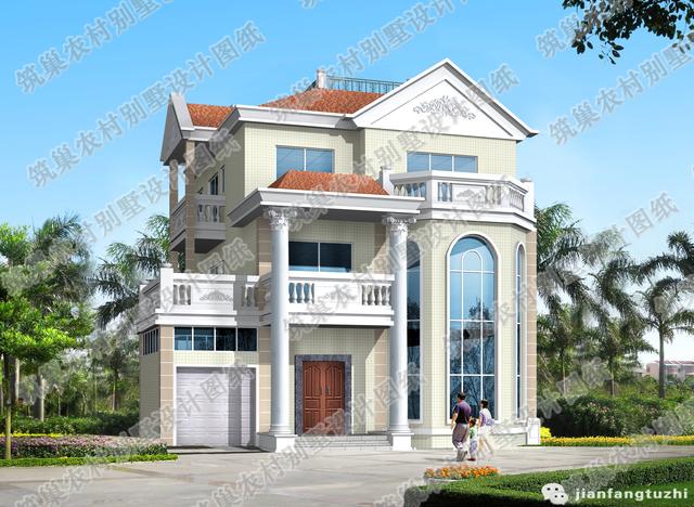 15萬140㎡1廳3臥一層帶走廊農村自建房建筑結構水電全套施工圖