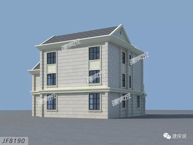 擁有一棟這樣豪華大氣的三層別墅，家庭幸福，人生美滿！