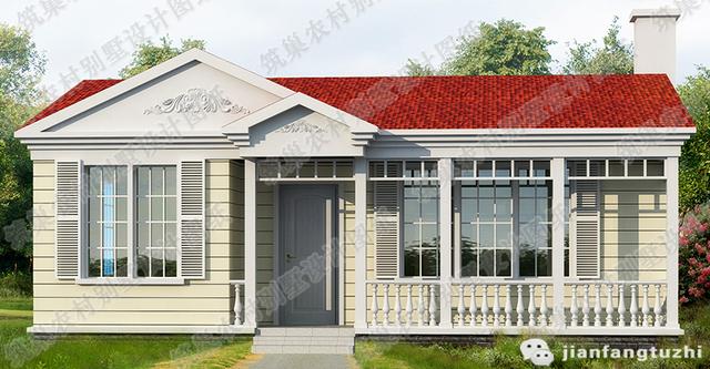 一層小戶型12×10，設計簡約時尚，造價僅10萬