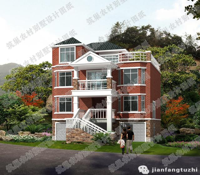 二層自建房，17×8，2廳5室帶兒童房套房