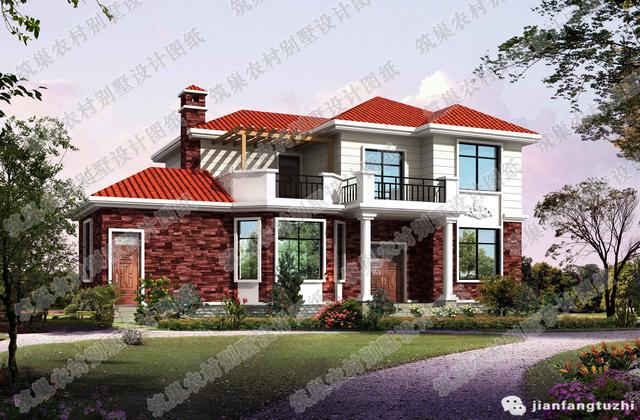 二層自建房，17×8，2廳5室帶兒童房套房