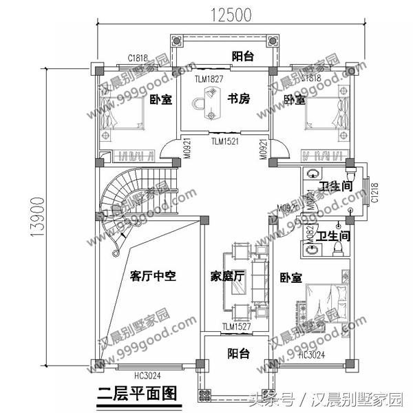 3套經典別墅圖，外觀簡約不單調，性價比超高，農村蓋房首選戶型！