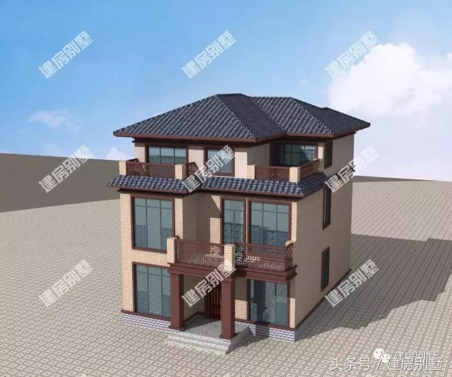 多風格設計的兩棟三層別墅設計圖，總有一款style適合你！