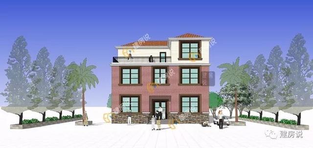 三款110平的農(nóng)村自建房設(shè)計圖紙，看了的人都一致好評