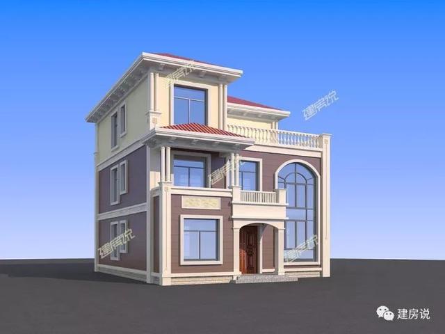 三款110平的農(nóng)村自建房設(shè)計圖紙，看了的人都一致好評