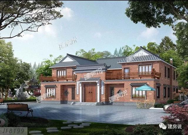 用一組別墅圖告訴你們，現(xiàn)在的中式四合院設(shè)計(jì)的真的不是一般的出彩