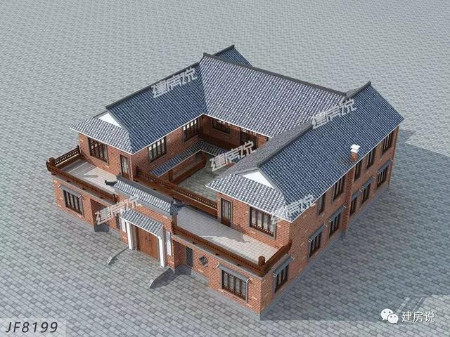 用一組別墅圖告訴你們，現(xiàn)在的中式四合院設(shè)計(jì)的真的不是一般的出彩