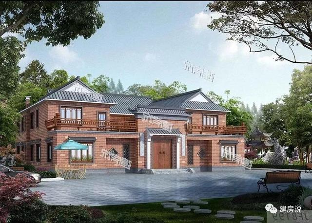 用一組別墅圖告訴你們，現(xiàn)在的中式四合院設(shè)計(jì)的真的不是一般的出彩