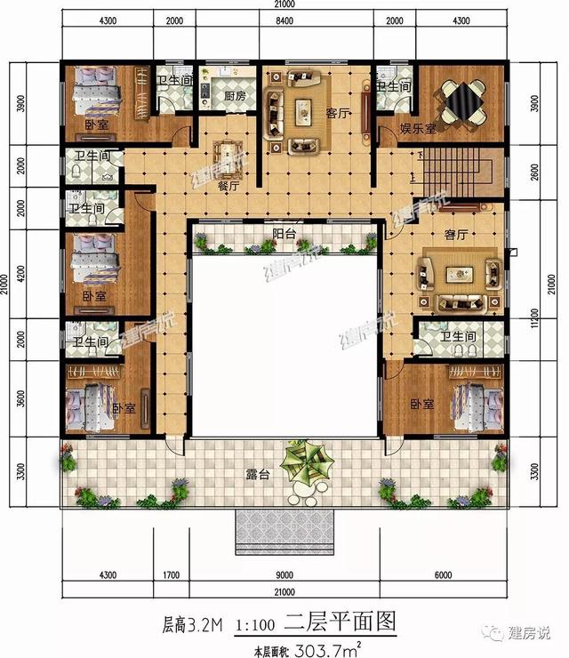 用一組別墅圖告訴你們，現(xiàn)在的中式四合院設(shè)計(jì)的真的不是一般的出彩