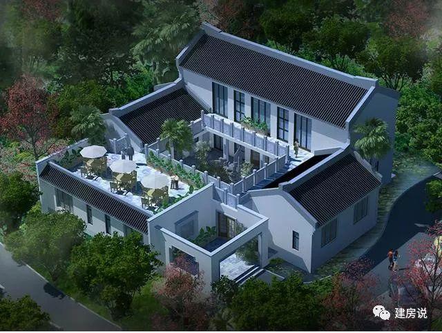 用一組別墅圖告訴你們，現(xiàn)在的中式四合院設(shè)計(jì)的真的不是一般的出彩