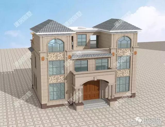 三層雙拼別墅設計圖，14.5×10米，住進去就是一種享受。