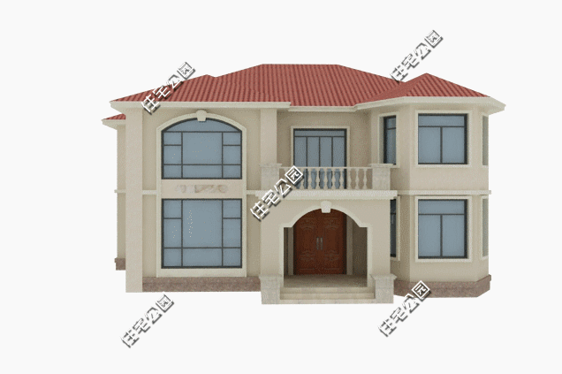 兩層農村別墅，12×15米，挑空客廳堂屋，寬敞舒適的鄉村生活。