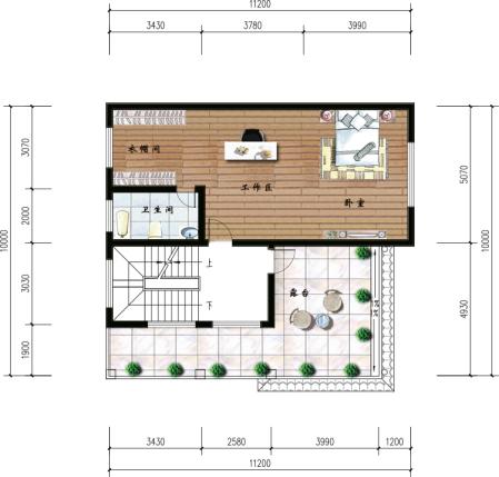 低調奢華三層小別墅，10X10米，精致的外觀。
