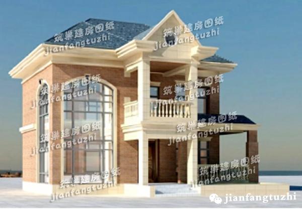 二層農村自建房，9x12米，110平米，5臥2廳。