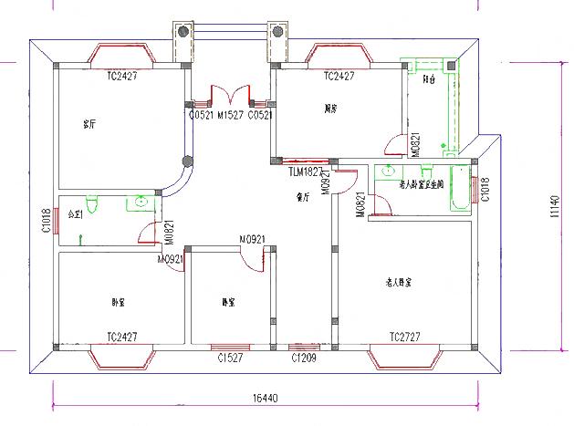 三層農(nóng)村自建房，16*11米，2廳7室?guī)Ы∩矸?套房，造價40萬。