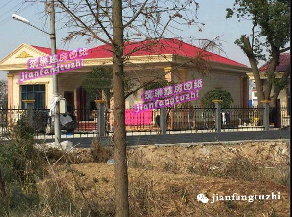 一層農(nóng)村別墅設(shè)計(jì)圖，2廳4臥，造價(jià)15萬，經(jīng)濟(jì)實(shí)用。