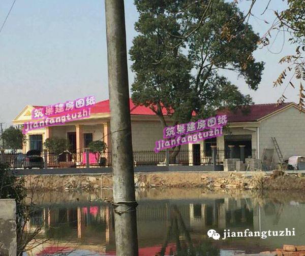 一層農(nóng)村別墅設(shè)計(jì)圖，2廳4臥，造價(jià)15萬，經(jīng)濟(jì)實(shí)用。