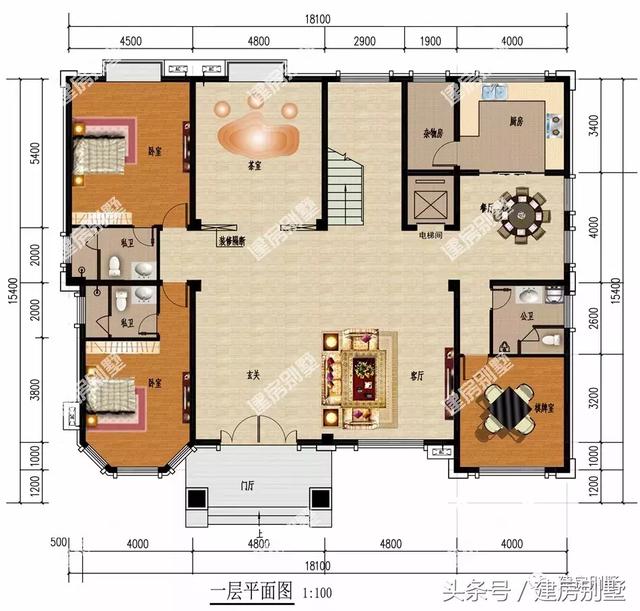 兩棟5層農(nóng)村別墅，超豪華，第一棟你們村首富都不一定建得起。