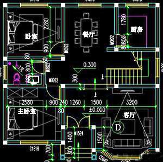 100平方米簡歐式二層農村自建房，10*10米，簡單實用。