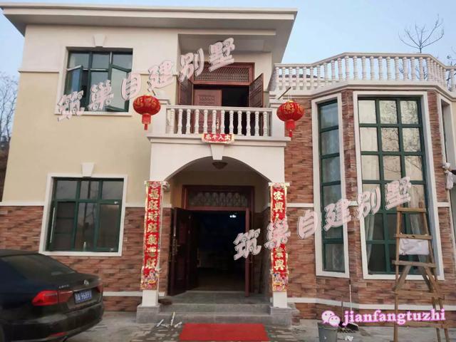 100平方米簡歐式二層農村自建房，10*10米，簡單實用。