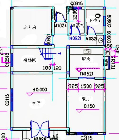 9×12米三層農村別墅圖，1廳5臥，造價25萬，帶屋頂花園棋牌活動室，功能布局合理齊全且多樣