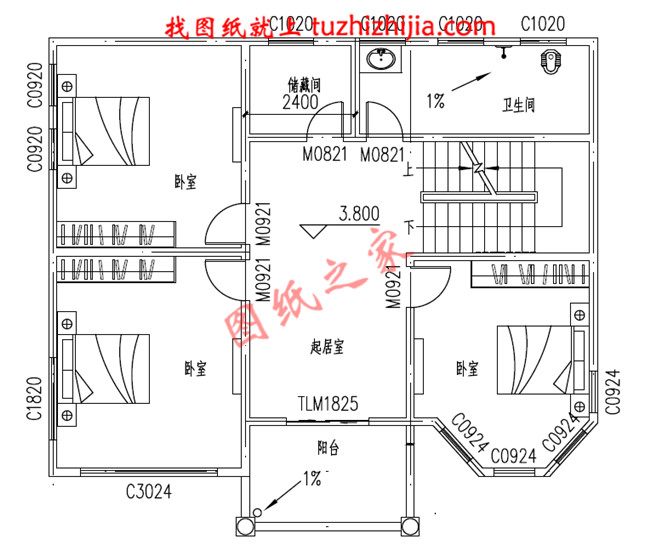 6款25萬(wàn)左右農(nóng)村三層別墅圖，保證讓你眼前一亮