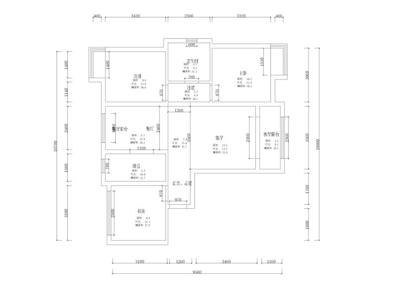 94平米三居室我只花了7萬元裝修出來的，大家看看虧不虧！