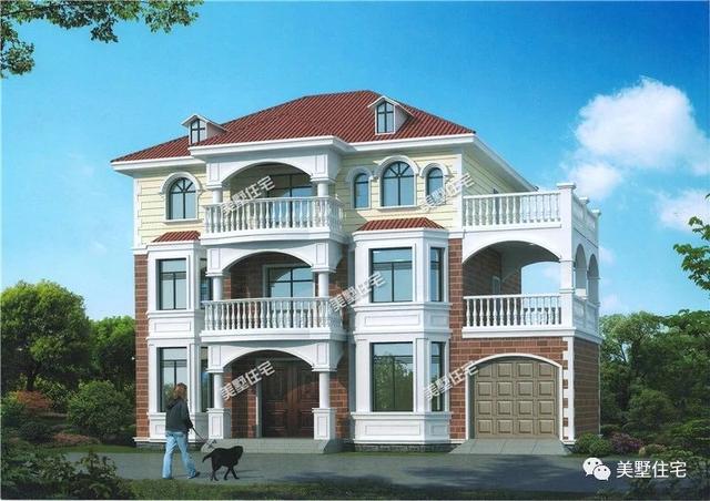 8款帶完工實拍圖別墅圖，對比效果圖你喜歡哪一套呢？