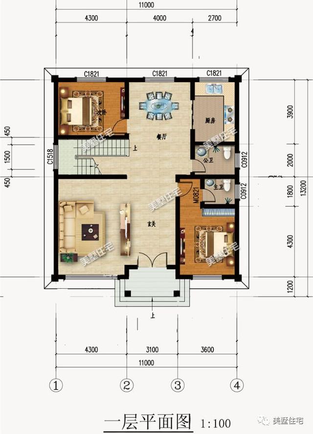 好評如潮的5款農(nóng)村別墅設(shè)計(jì)圖，款款都有特點(diǎn)，隨便一建就很出彩。