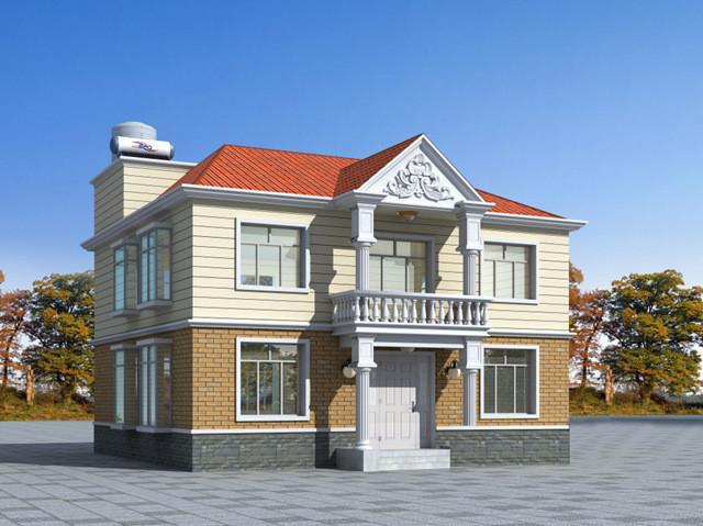 三款漂亮的農(nóng)村二層自建房設(shè)計圖，簡單實用還不貴，人人都能建的起