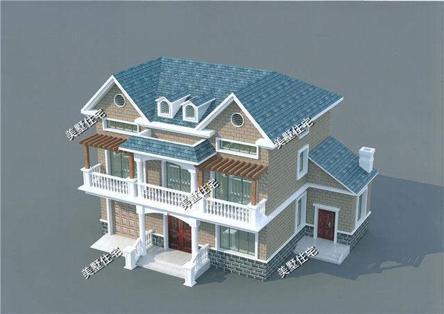 3款風格各異的自建別墅圖，每一棟都是值得建的好房子，你喜歡哪個呢