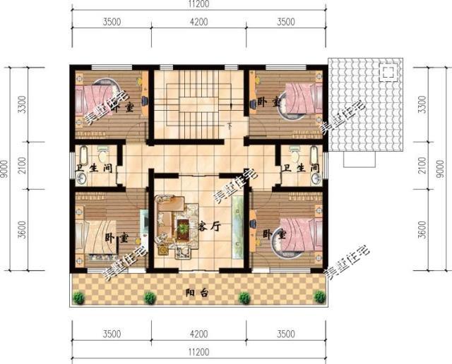 3款風格各異的自建別墅圖，每一棟都是值得建的好房子，你喜歡哪個呢