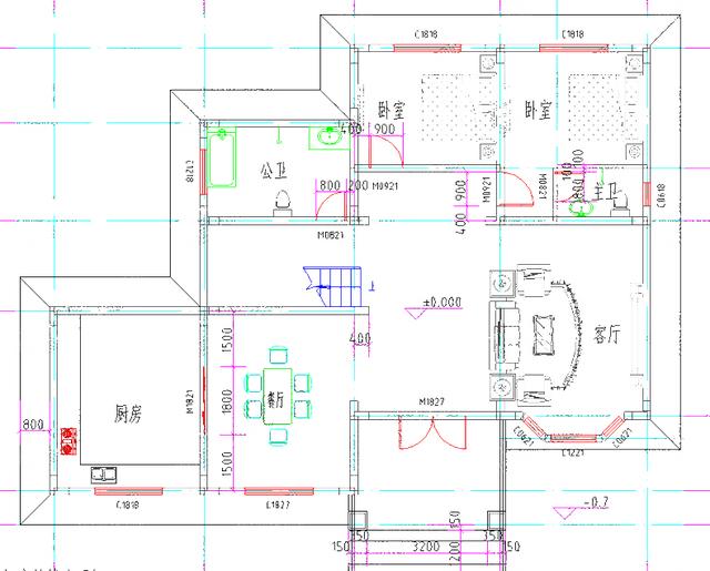 40萬16×12米二層私家別墅設計圖，2廳5臥+地下室車庫+酒窖+休閑廳+套房