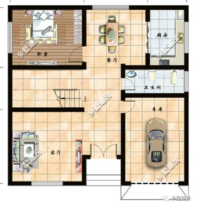 農(nóng)村自建小別墅設(shè)計(jì)圖！專為農(nóng)村小占地設(shè)計(jì)的房子！簡直美呆了！