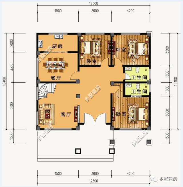 三款農(nóng)村別墅設(shè)計圖，外觀精美，造價便宜，還不來看看？