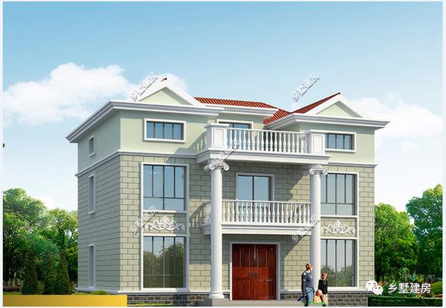 舒適的三層農(nóng)村別墅設(shè)計圖，別墅剛建成，媳婦娶進門，這樣的人生你羨不羨慕？