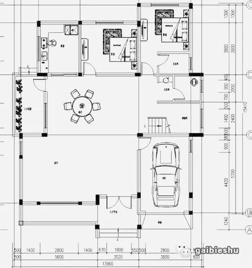 三層農(nóng)村自建房設(shè)計(jì)圖，磚混結(jié)構(gòu)，設(shè)計(jì)十分人性化