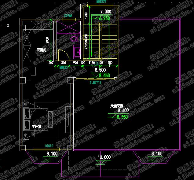 四層框架結(jié)構(gòu)農(nóng)村別墅，入戶花園+大露臺，時尚大氣，造價30萬