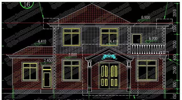 6套漂亮農村別墅戶型圖，進深都為10米，各有特點，一起來看看。