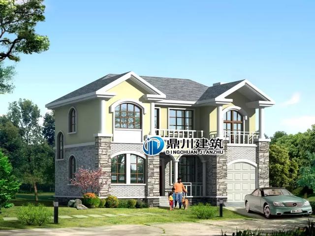 6套漂亮農村別墅戶型圖，進深都為10米，各有特點，一起來看看。