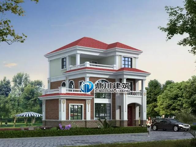 6套漂亮農村別墅戶型圖，進深都為10米，各有特點，一起來看看。