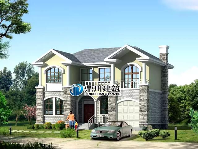 6套漂亮農村別墅戶型圖，進深都為10米，各有特點，一起來看看。