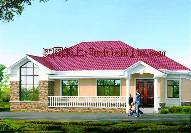 3款農(nóng)村自建房設(shè)計(jì)圖，一層戶型照樣漂亮