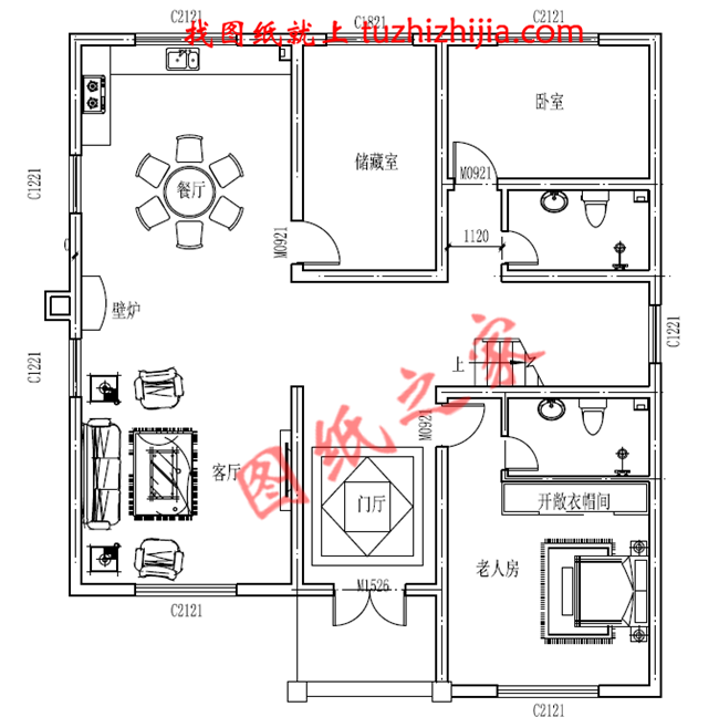 三層平頂樓房設計圖，外觀大氣美觀，內部結構更是精致實用